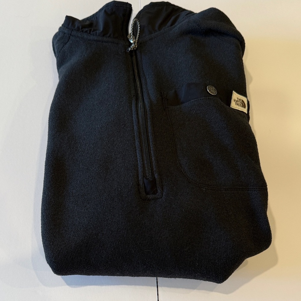 The North Face Men's Dark Gray Zip-Up Sweater